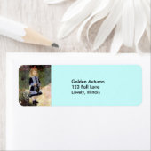 ルノアール – 水やりができる女の子 ラベル (インサイチュ)