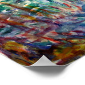 ルノアール – 河川風景1890 ポスター (角)