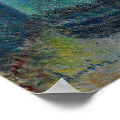 ルノアール、洗濯婆 ポスター (角)