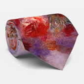 ルノアール: 窓によるバラ ネクタイ (ロール)