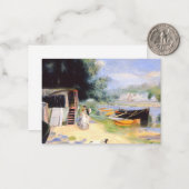 ルノアール – 美術のブギバル素晴らしのビュ絵画ー ノートカード (正面/裏面インサイチュ)