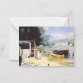 ルノアール – 美術のブギバル素晴らしのビュ絵画ー ノートカード (正面)