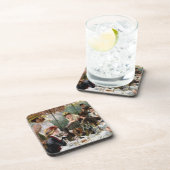 ルノアール: 船遊びのパーティーの昼食会 コースター (右側)