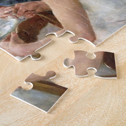 ルノアール: 船遊びのパーティーの昼食会 ジグソーパズル (側面)