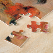 ルノアール – 花の花瓶, 1884 ジグソーパズル (側面)