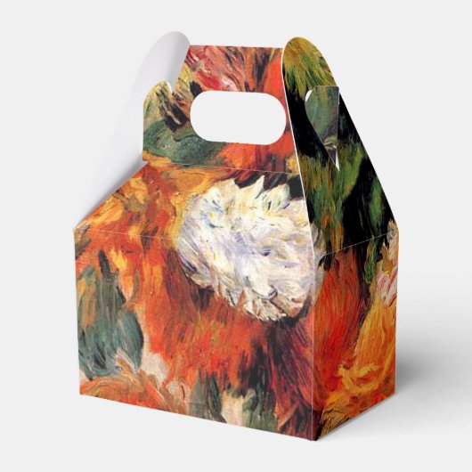 ルノアール – 花の花瓶， 1884 フェイバーボックス (裏面サイド)