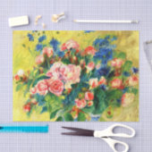 ルノアール – 花， 1879 絵を描s 薄葉紙 (クラフト)