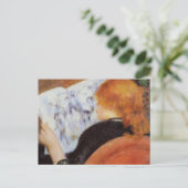 ルノアール：若読女 ポストカード (スタンド正面)