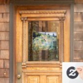 ルノアール – 高草を抜ける道 ウィンドウサイン (ホームデコレーション)