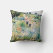 ルノアール – 高草を抜ける道 クッション (裏面)