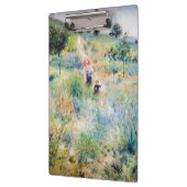 ルノアール – 高草を抜ける道 クリップボード (左)