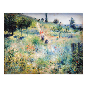 ルノアール – 高草を抜ける道 フォトプリント