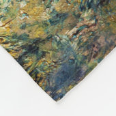 ルノアール – 高草を抜ける道 フリースブランケット (角)