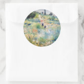 ルノアール – 高草を抜ける道 ラウンドシール (バッグ)