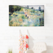 ルノアール – 高草を抜ける道 横断幕 (インサイチュ)