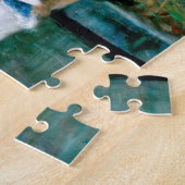 ルノアール"2人の姉妹(台地で) " ジグソーパズル (側面)