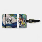 ルノアール- Dance at Bougival - QR Code ラゲッジタグ (正面横)