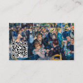ルノアール- Dance at Moulin de la Galette - QR Code 名刺 (正面)