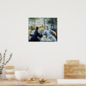 ルノアール- The Canoeists Lunchon 1875 ポスター (キッチン)