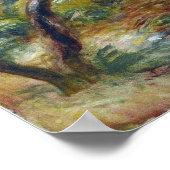 ルノアール- The Vineyards Of Cagnes 1908 ポスター (角)