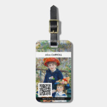 ルノアール- Two sisters on the Terrace - QR Code