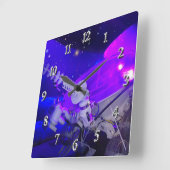 ルノコド スクエア壁時計 (傾斜)