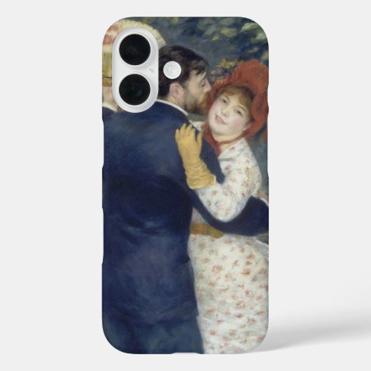 ルノワールによるカントリー・ダンスのヴィンテージ印象派アート Case-Mate iPhoneケース (裏面)