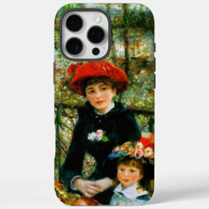 ルノワールによるテラス上の二姉妹 iPhone 16 PRO MAXケース