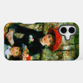 ルノワールによるテラス上の二姉妹 iPhoneケース (裏面横)