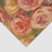 ルノワールによる『バラの花瓶』 薄葉紙 (詳細)