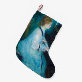 ルノワールの女性ピアノ音楽奏者 スモールクリスマスストッキング (正面 (吊り時))