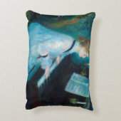 ルノワールの女 ピアノ 音楽 演奏家 アクセントクッション (裏面(縦))