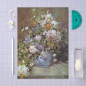 ルノワールの春の花 薄葉紙 (クラフト)