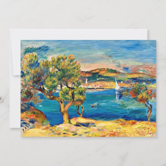 ルノワール - エスタック、風景画の美術品 シーズンカード (正面)