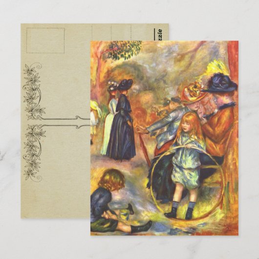 ルノワール ポストカード (正面/裏面)