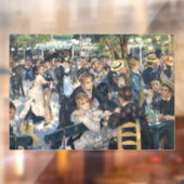 ルノワール・ムーラン・ド・ラ・ギャレットのダンスパーティ ウィンドウサイン (シート2)