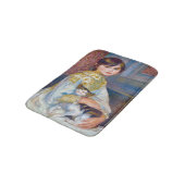 ルノワール - 猫と子供 バスマット (アングル)