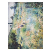 ルノワール - 背の高い草を通る小道 テーブルクロス (正面)