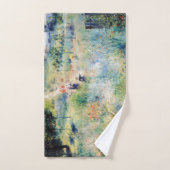 ルノワール 背の高い草を通る小道 バスタオルセット (ハンドタオル)