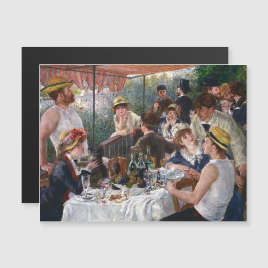 ルノワール -舟遊びの昼食会 (正面/裏面)