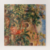ルノワール "農家の人々" の複製画プリント  ジグソーパズル (横)