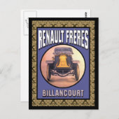 ルノーブラザーズヴィンテージカー ポストカード (正面/裏面)