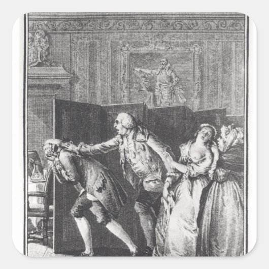 ルバロンチャッサカンディドデュシャトー スクエアシール (正面)