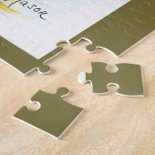 ルバーブとラズベリー ジグソーパズル (側面)