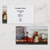 ルバーブのシロップ – プラチナ 名刺 (正面/裏面)