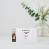 ルバーブのシロップ – プラチナ 名刺 (スタンド正面)