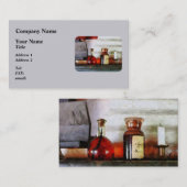 ルバーブのシロップ 名刺 (正面/裏面)