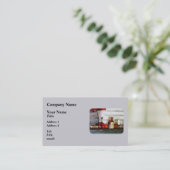 ルバーブのシロップ 名刺 (スタンド正面)