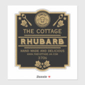 ルバーブセイブメーカー シール (シート)