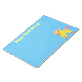 ルバーブ&カスタードユニコーン ノートパッド (アングル)